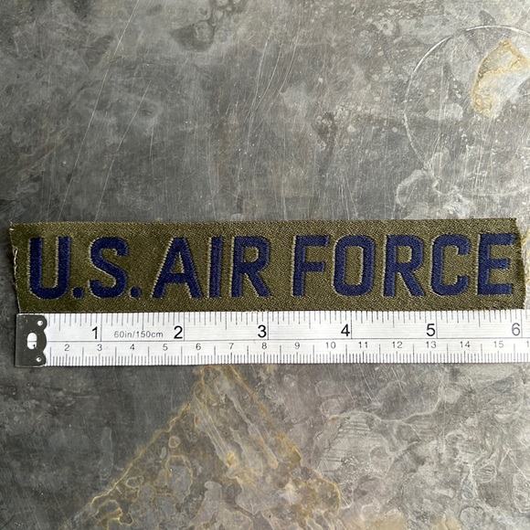 U.S. AIR FORCE ‘olive green’ Tape Patch - Picture 7 of 9